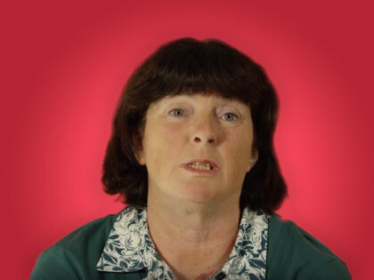 Foster carer Debbie