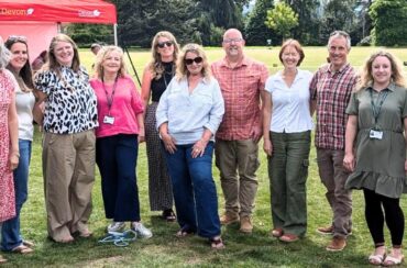 Picture of Mockingbird Hub Carers with members of the fostering team and Councillors at the Mockingbird celebration event